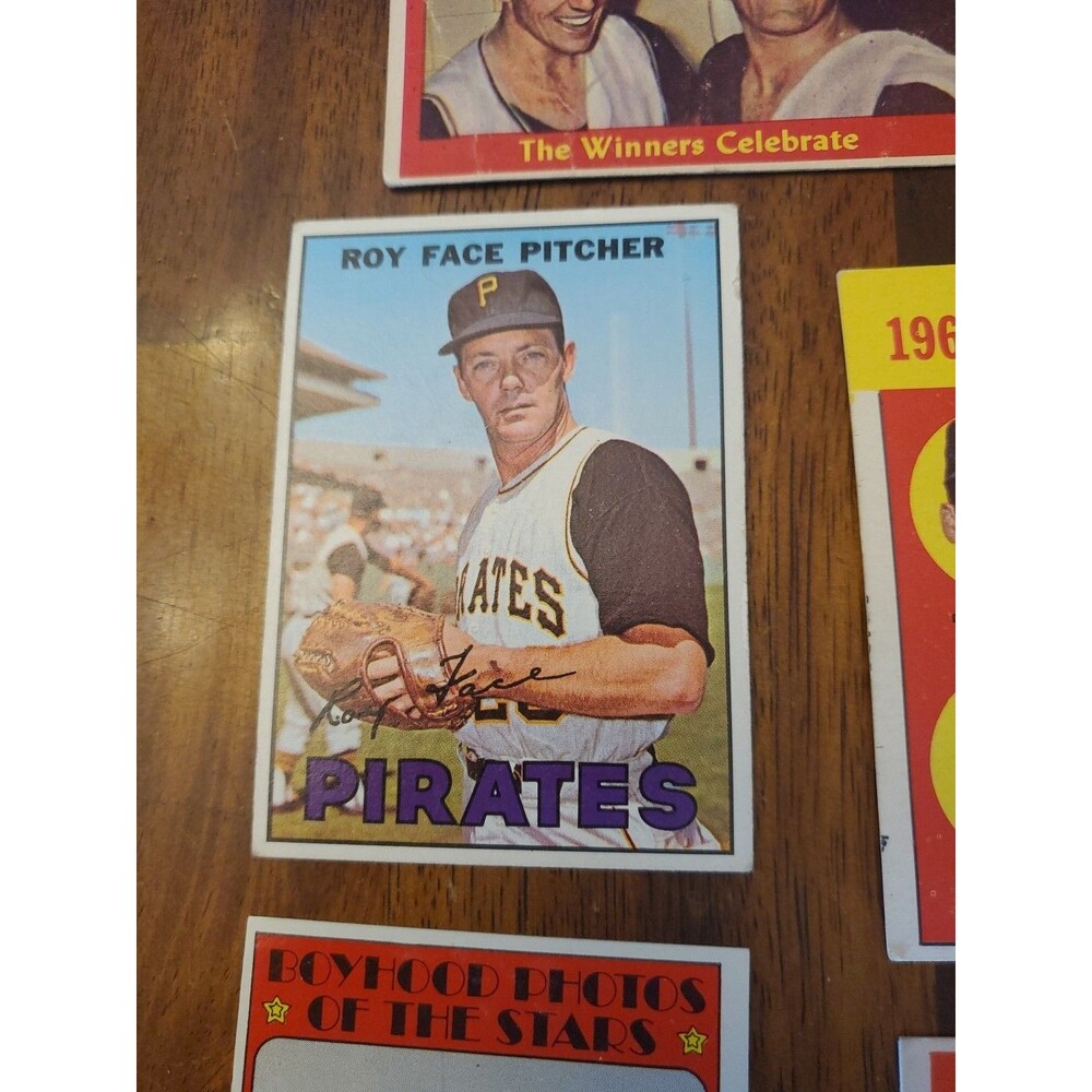 11 Vtg Topps Baseball Card Mazeroski Yaz Stargell 1959-1967 1981 Rookies HOF AS - Picture 9 of 15